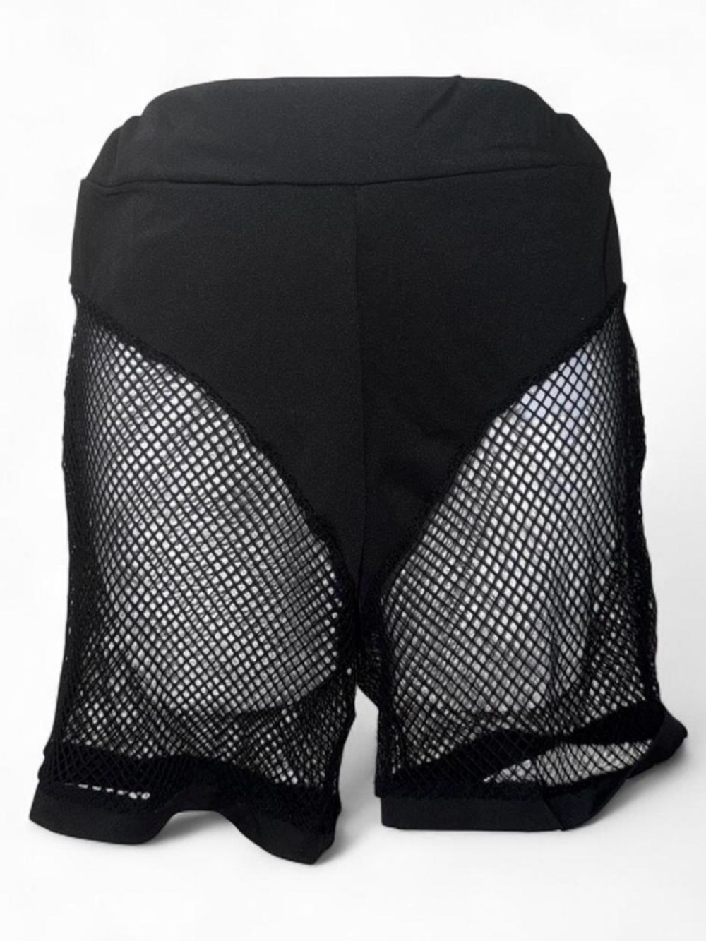 SHEIN Black Mesh Women’s Shorts